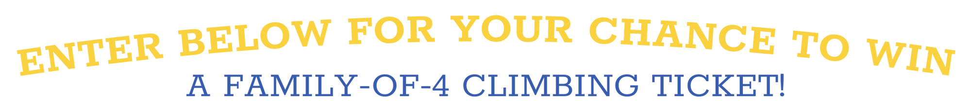 Family Climb Comp Banner